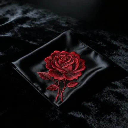 THE WILD ROSE POCKET SQUARE